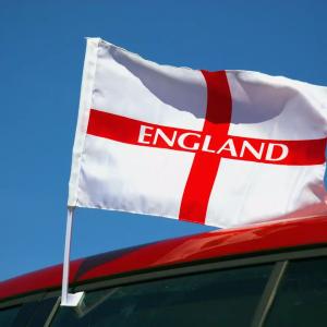 Quality Screen Printed NFL Car Flag 30x45cm National Car Flag Customization wholesale