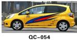 Durable Reflective Car Body Sticker QC-054C / Car Decoration