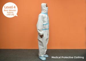 Quality Long Term Resistant Surgical Protective Gown / Disposable Isolation Clothes wholesale