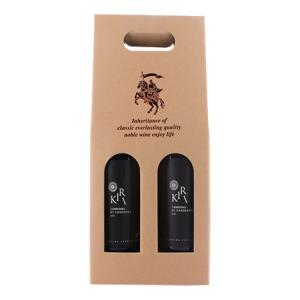 Quality C2S Specialty Paper Corrugated Wine Bottle Carriers Clay Coated wholesale