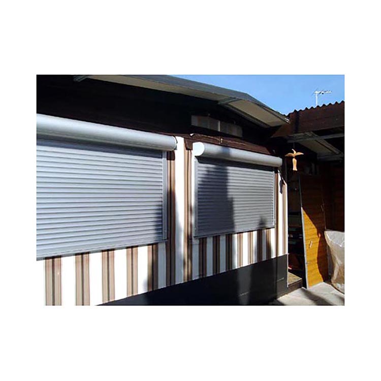 KDSBuilding Hurricane Thermal One Piece Aluminum Roll Round Shutter Window