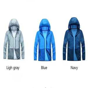 Quality 96% Nylon 4% Spandex Breathable Upf 50 Sun-Proof Women'S Hoodie Zip Luxury Eco Uv Protection Clothing wholesale