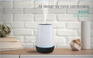 Ultransmit now 500ml electric aroma essential oil diffuser,timer,7 color light,two mist mode  GK-HU04