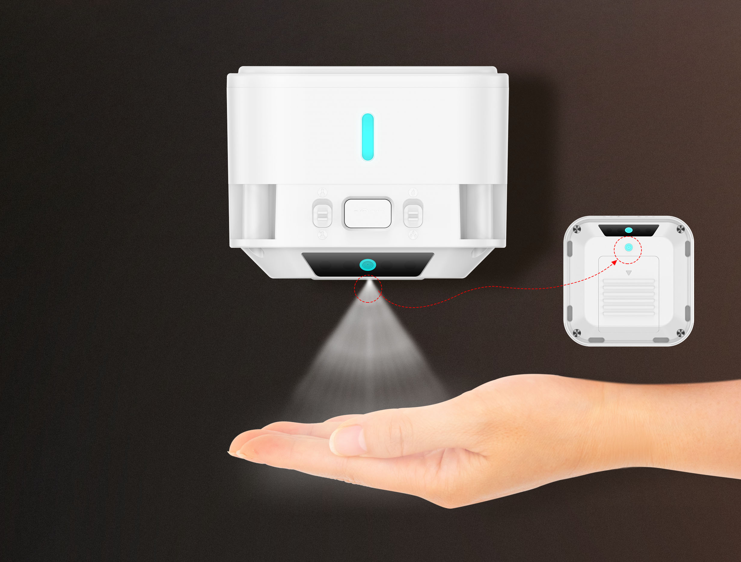 Touchless smart Air cleaner, Air purifier for sale