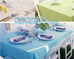 Disposable tnt pp spunbond non woven table cloth, modern luxury restaurant