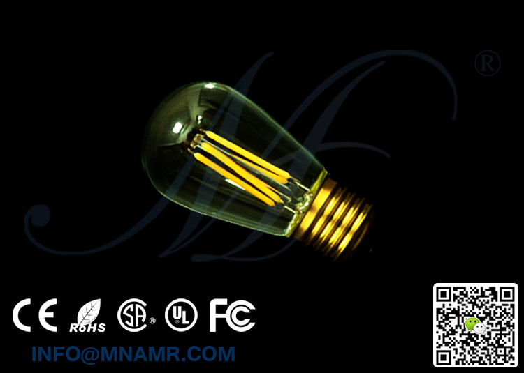 DIY Edison Bulb LED ST45 Bulb 4W E26 E27 B22 110v-130v 220v-240v Cold White 6000K Wedding Party Decorative Lighting