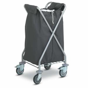 Quality Folding Laundry Hotel Luggage Dolly / OEM Chrome Hotel Luggage Carrier wholesale
