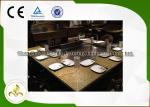 9 Seats Indoor Outdoor Teppanyaki Hibachi Grill Table For Hotel / Food Plaza /