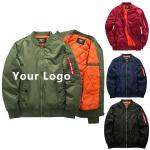 Ma1 Aviator Running Jacket Of 100% Cotton Winter Tide Army Men's Jacket for