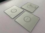 Soundproof 2mm Opaque Touch Screen Printed Glass Lead Free
