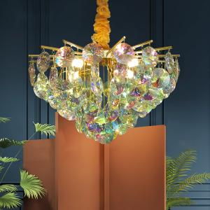 Quality Creative Colorful Crystal Chandelier For Living Dining Room Led Home k9 crystal chandelier(WH-CY-223) wholesale
