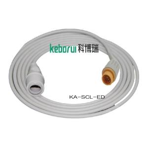 Quality SCL 4 Pin To Edward Transducer IBP Cable ISO13485 wholesale