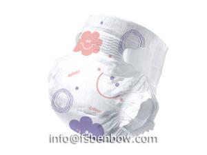 Quality Anti Leak Disposable Printed Baby Premium Compostable Baby Wear Taped Diaper wholesale
