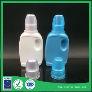 Quality PE 250ml laundry detergent with screw caps liquid bottle factory wholesale