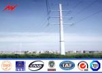 Hot dip galvanized steel poles Steel Utility Pole for 69kv transmission