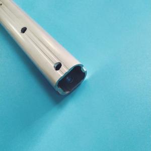 Quality 100% QC Testing Industrial Aluminum Round Tube Extruded Support Column Section Bar wholesale