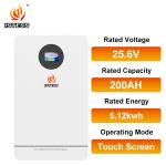 25.6V 200Ah 5.12Kwh Energy Storage Battery Pack LiFePO4 Battery Energy Storage