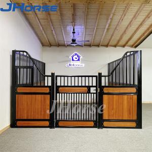 Quality Pine Wood Galvanized Horse Stables Permanent Elegant Economic wholesale