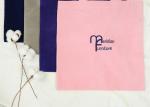 Velvet Tote Bags With Embroidery Printing Logo Recyclable Tote Bag