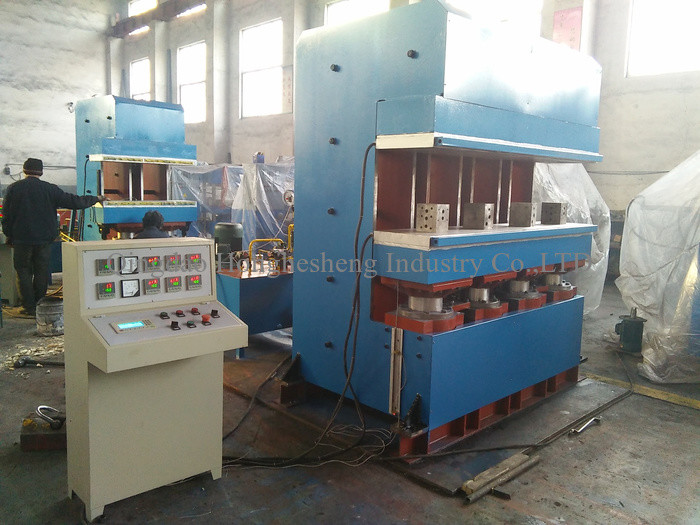 Hydraulic C Type Rubber Plate Vulcanizing Press thickness 60mm 110mm