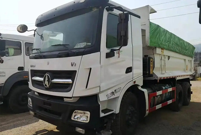 Beiben Left Hand Drive 6x4 Tipper Dump Truck China Brand 8 Wheeler Dump Truck