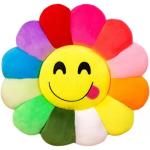 35*35cm Colorful Sunflower Stuffed Plush Toys Pillow Office Chair Cushion