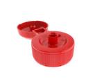Colorful Flip Top Bottle Caps , Cosmetic Bottle Cap For Body Lotion / Liquid