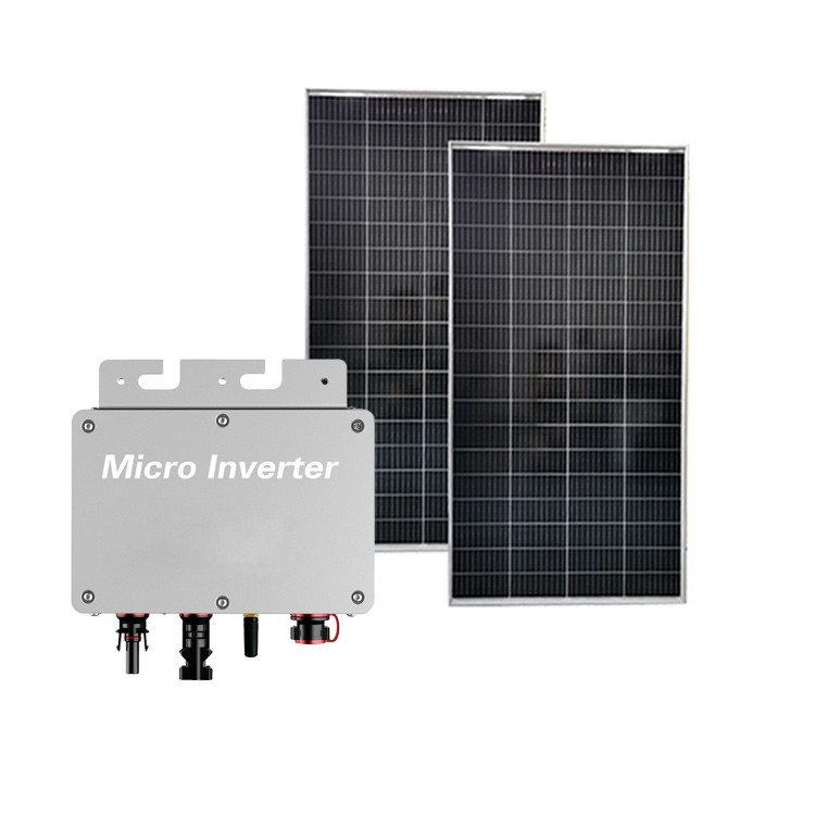 IP65 Silver Micro Inverter Solar Panel 300w Waterproof Microinverters Solar Panels