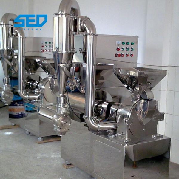 SED-500ZFS 20-250 Mesh Consumption Capacity Herbal Hammer Mill Grinder Machine