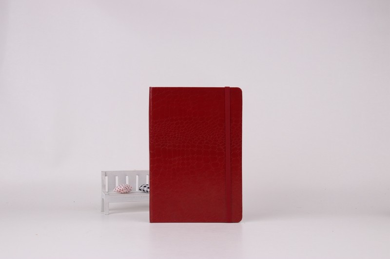 Leatherette paper hard cover mounting notebook
