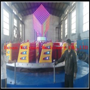 Quality Popular Colorful Kids Amusement Park Games Equipment Ballerina Rides Fiberglass 24seats Kiddie Hully Gully wholesale
