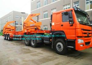 Quality 10 Wheeler 20ft 40ft Container Side Lifter / Container Side Loader Trailer ISO Approval wholesale