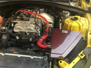 Quality Cold Air Intake Carbon Fiber Airbox Kit for Chevrolet Camaro wholesale