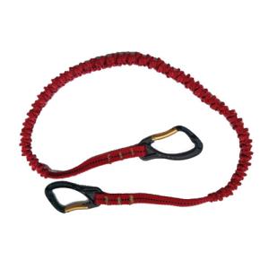 Quality High Strength Double Safety Rope Lanyard Adjustable Anti Dropping Leash wholesale