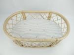 100% Polyester Fabric Dog Toys 25 X 16cm Dog Sleeping Basket PP Cotton