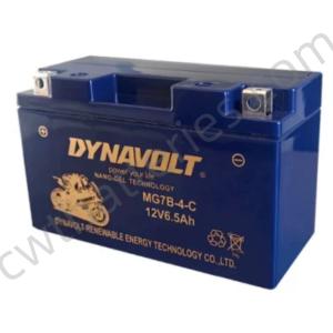 Quality Nano Gel Motorcycle Dyna Battery Replacement 12V 6.5Ah MG7B-4-C wholesale