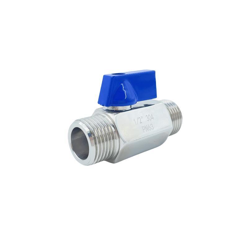 Industrial 304 316 Stainless Steel Mini Ball Valve with NPT/BSPP/BSPT Thread
