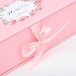 Cardboard Magnetic Gift Packaging Paper Box With Ribbon for Your Specific
