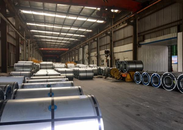SMP PPGI Steel Coil , Color Coated Galvanized Steel Coil For Construction
