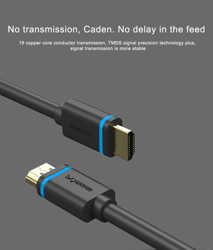 Gold Plated 1.5m 4k Tv HDMI Cable No Delay Premium Speed COAXIAL Type