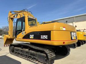 Quality Hydraulic Used Caterpillar 325C Excavator Visibility And Safety For Construction wholesale