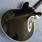 Hollow body jazz electric guitar,Black Jazz Guitar,Rosewood Fingerboard