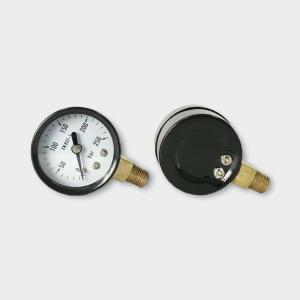 Quality 40mm Utility Pressure Gauge 250 Bar Steel Case Hydronic Manometer wholesale