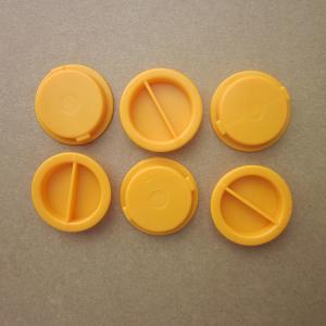 Quality Piggy bank , money bank diameter 3.5 cm ABS or HIPS lid toy parts for money bank wholesale