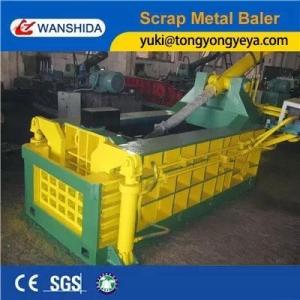 Quality 25MPa Hydraulic Metal Baler Machine Height 160 Tons Scrap Metal Baling Press wholesale