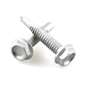 Quality Flat Head Self Drilling Screw Tornillos Para Metal De Acero with Hex Flange Bimetal wholesale