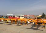 Skeleton Container transport Semi Trailer Truck Tractor Trailer