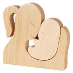 Eco-friendly Wooden 3D Building Blocks Creative Art Gift Home Ornament