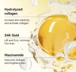 24K Gold Collagen Facial Face for Women Anti Aging Facecare Face Mask for