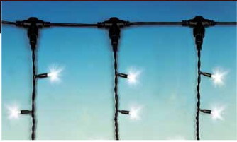 230V outdoor using LED rubber cable curtain light, party light, extendable, IP44, CE, RoHs, 3020, 6020, 9020,
